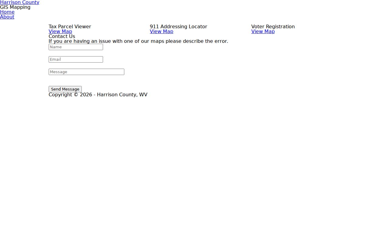 Bridgeport ZIP code directory Harrison County GIS tools